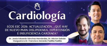 ECOS ESC 2026:  Actualización, ¿Qué hay de nuevo para dislipidemia, hipertensión e insuficiencia cardíaca?